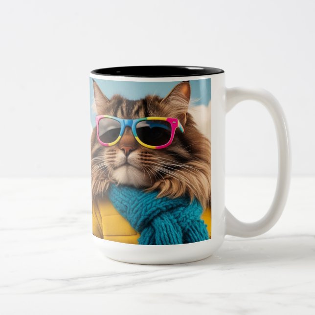 Animal cat mug (Right)