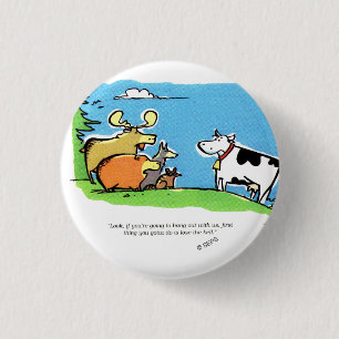 Animal Click 3 Cm Round Badge