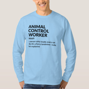Animal Control Officer Definition Long Sleeve T-Shirt