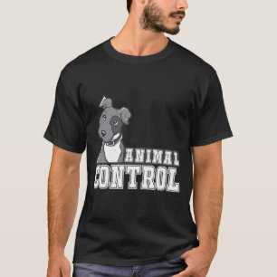 Animal Control Pit Bull Graphic Tee-New T-Shirt