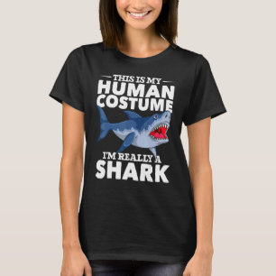 Animal Costume Party Ocean Animal Shark T-Shirt