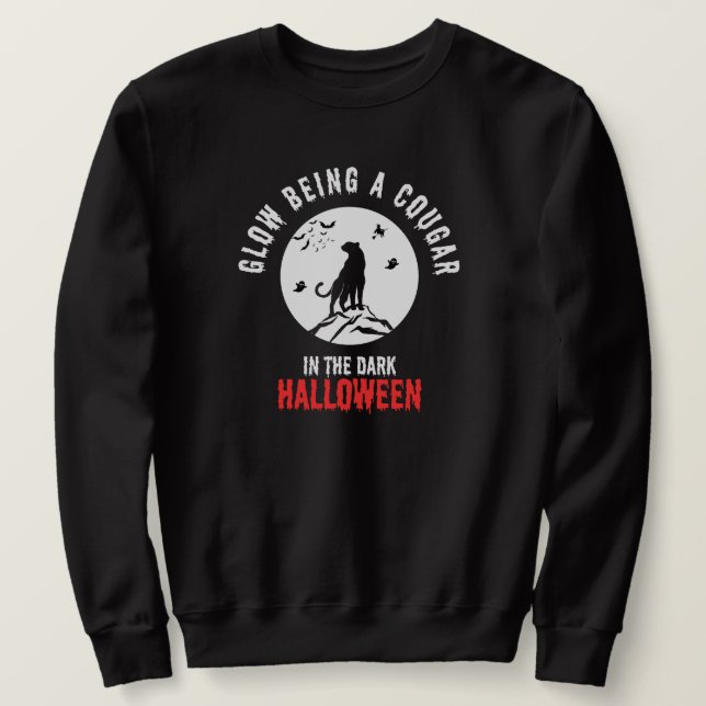 Animal cougar sweatshirt (Design Front)