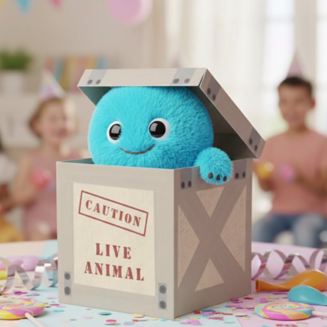 Animal Crate Zoo Jungle Safari Birthday  Favour Box (Creator Uploaded)