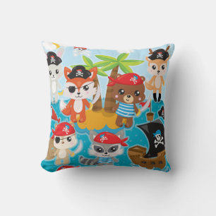 Animal Crew Pirate  Cushion