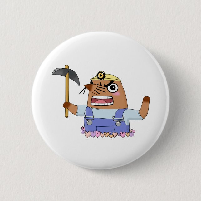 Animal Crossing New Horizons 6 Cm Round Badge (Front)