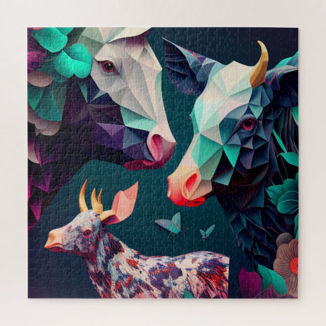 Animal Design Jigsaw Puzzle (Vertical)