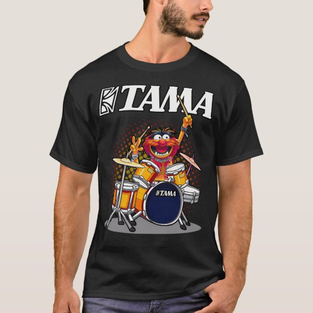 Animal Drummer Tama T-Shirt (Front)