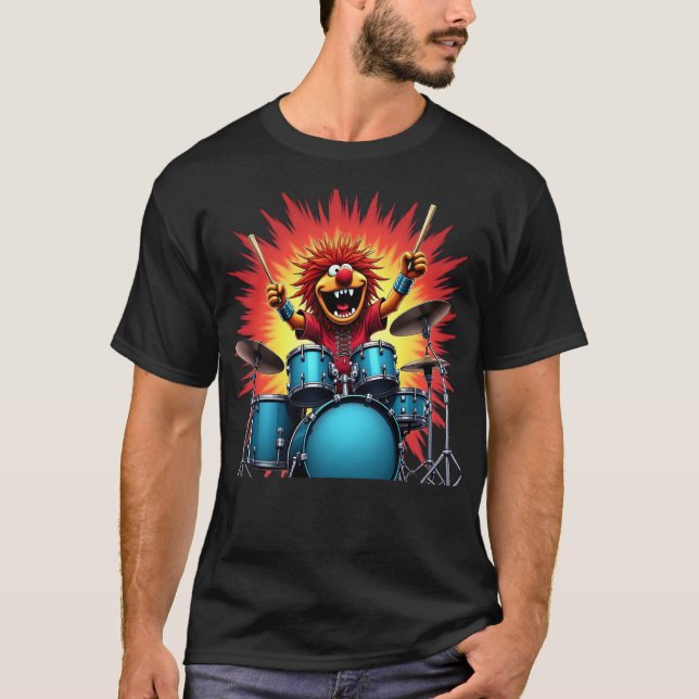 ANIMAL DRUMMER THE MUPPETS SHOW T-Shirt (Front)