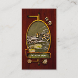 Animal - Ducks - Swim like a duck Business Card