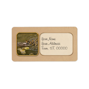 Animal - Ducks - Swim like a duck Label