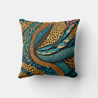 Animal Exotic Abstract Print Design 5 Cushion