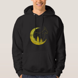 Animal Farm Farmer Night Goat Goat Hoodie