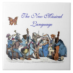 ANIMAL FARM ORCHESTRA ,New Musical Language Ceramic Tile