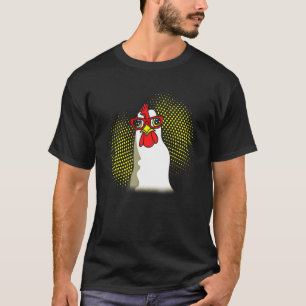 Animal Farming Cool Chicken T-Shirt