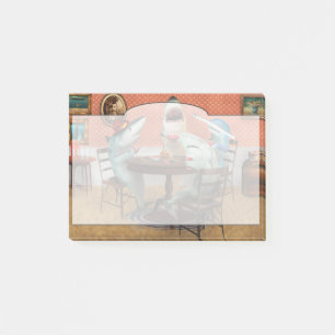 Animal - Fish - Card Sharks Post-it Notes