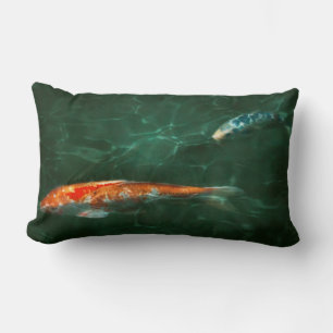 Animal - Fish - Koi - Another fish story Lumbar Cushion