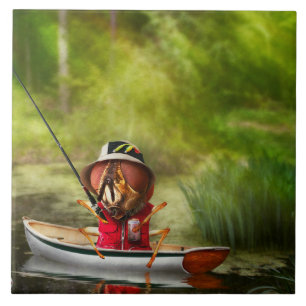 Animal - Fly - Fly fishing Ceramic Tile