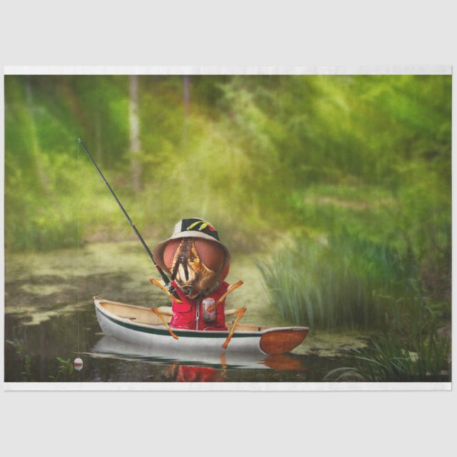 Animal - Fly - Fly fishing Tissue Paper (Front)