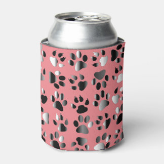 Animal foot prints can cooler