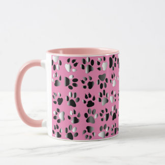 Animal Foot Prints Mug
