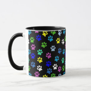 Animal Foot Prints Mug