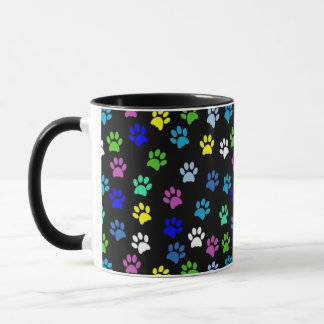 Animal Foot Prints Mug