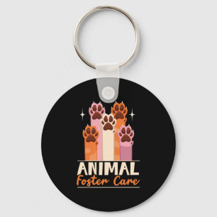 Animal Foster Care Animal Shelter Animal Rescue Key Ring