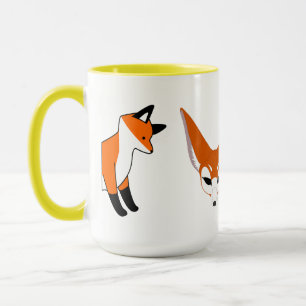 Animal Fox Forest Office Party Shower Digital Art Mug