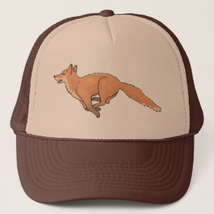Animal Fox Forest Office Party Shower Digital Art Trucker Hat