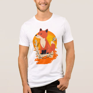 ANIMAL fox tee Nature Inspired Graphic Tee