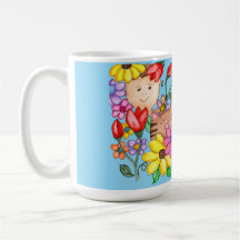 Animal Friends Among the Flowers