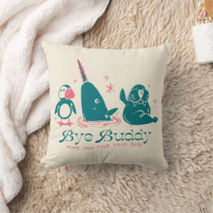 Animal Friends - Bye Buddy Hope You Find Your Dad Cushion