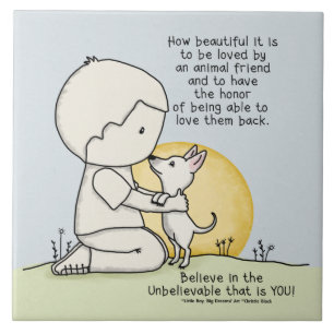 Animal Friends Ceramic Tile