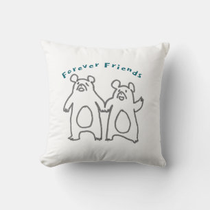 Animal friends cushion