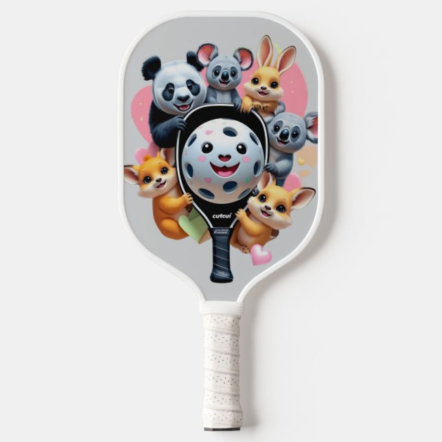 Animal Friends Pickleball Pickleball Paddle (Front)