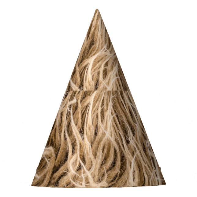 Animal fur party hat (Front)