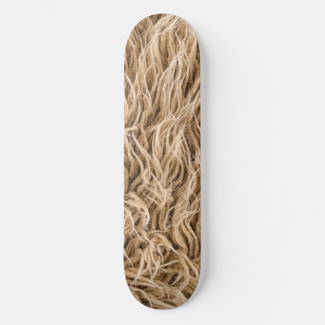 Animal fur skateboard (Front)