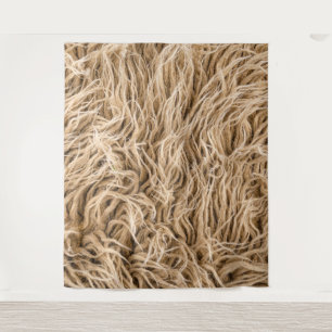 Animal fur tapestry