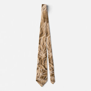 Animal fur tie