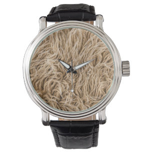 Animal fur watch
