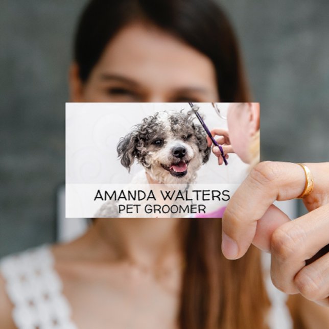 Animal Groomer | Doggie Haircut Business Card (Creator Uploaded)