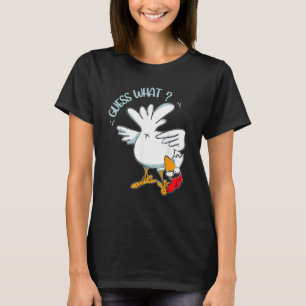 Animal Guess What Chicken Butt Chicken T-Shirt