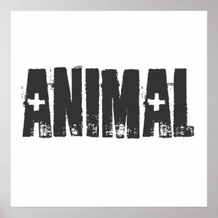 Animal - Gym Bodybuilding Fitness Poster