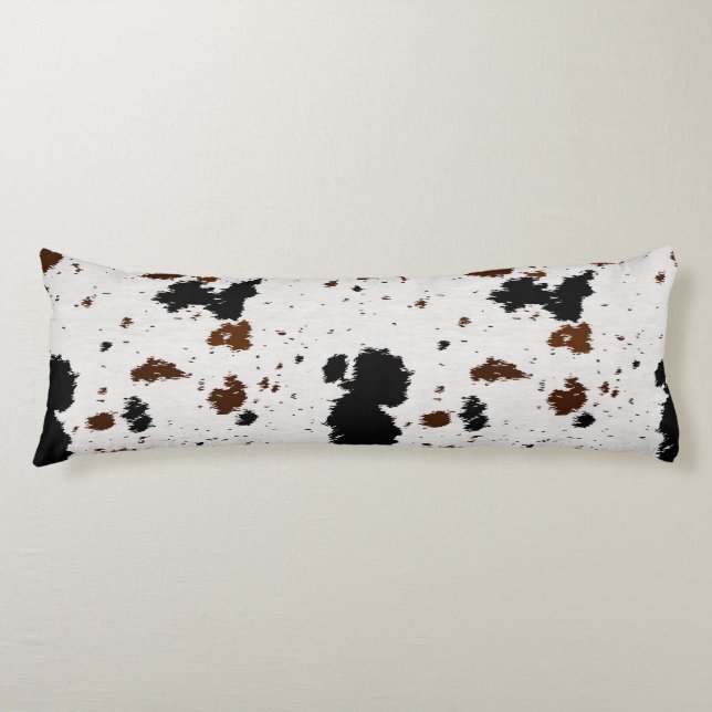 Animal Hide Throw Pillow (Front)