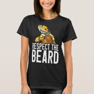 Animal Iguana Gecko Lizard Pet Owner Respect The T-Shirt