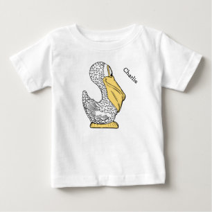 Animal Illustrations custom name clothing Baby T-Shirt
