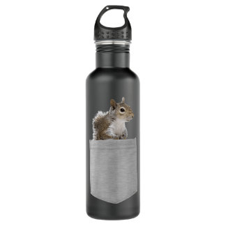 Animal in Your Pocket American grey squirrel 710 Ml Water Bottle