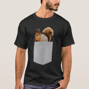 Animal In Your Pocket Hello Red Squirrel T-Shirt
