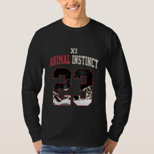 Animal Instinct 11s Sneaker Match Tees Number 23 T