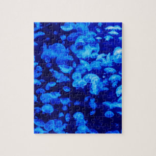 animal Jelly Fish Water Blue Jigsaw Puzzle